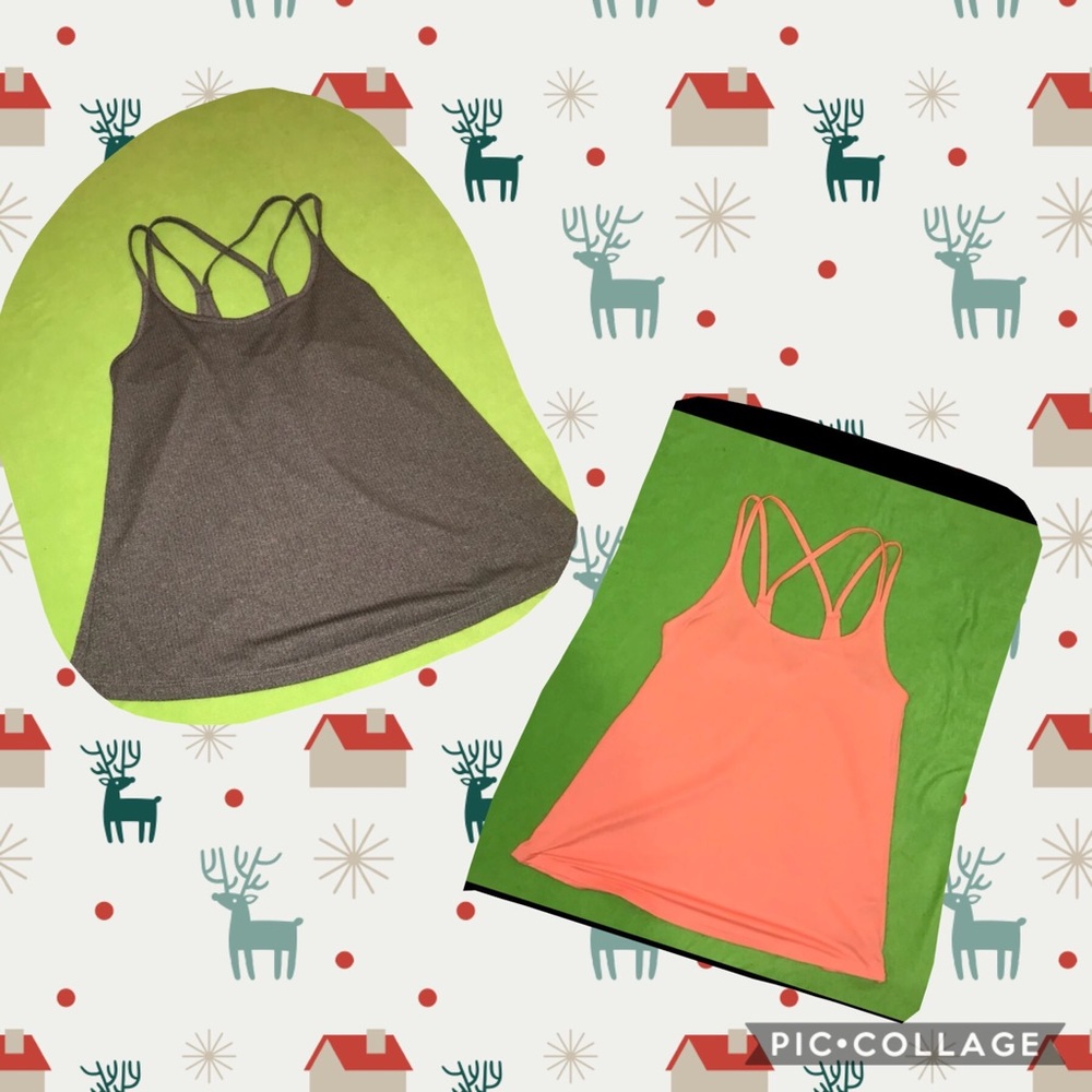 Two Active go dry tank tops